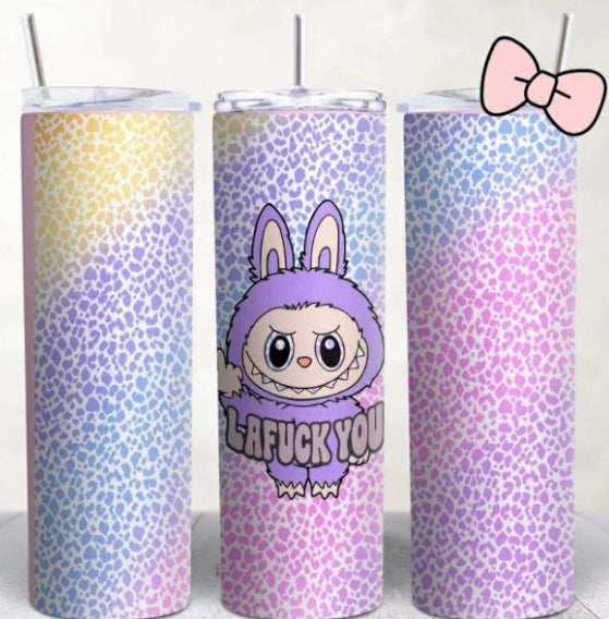 Purple Laf**k you Tumbler
