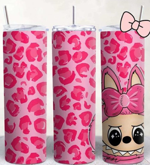 Pink Monster Tumbler