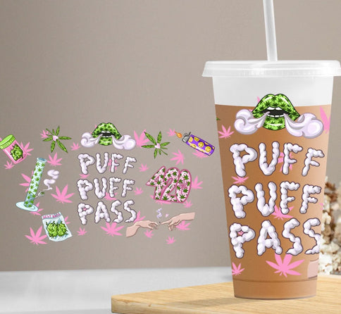 Puff puff cold cup