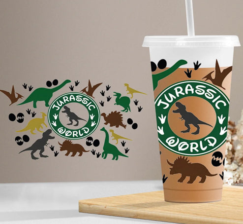 Dinosaur world cold cup 🦕