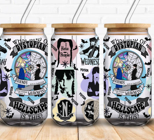 Dystopian Hellscape Libby Glass