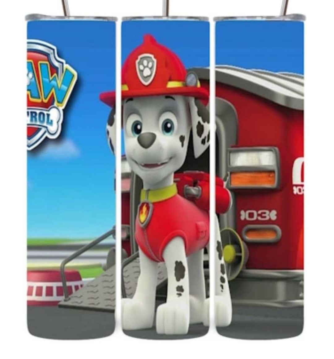 Fire dog tumbler