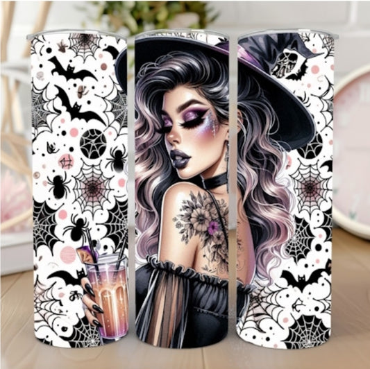 Witchy vibes tumbler  🕸