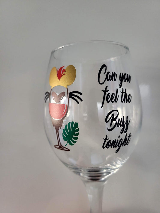 Can you feel wine Glass